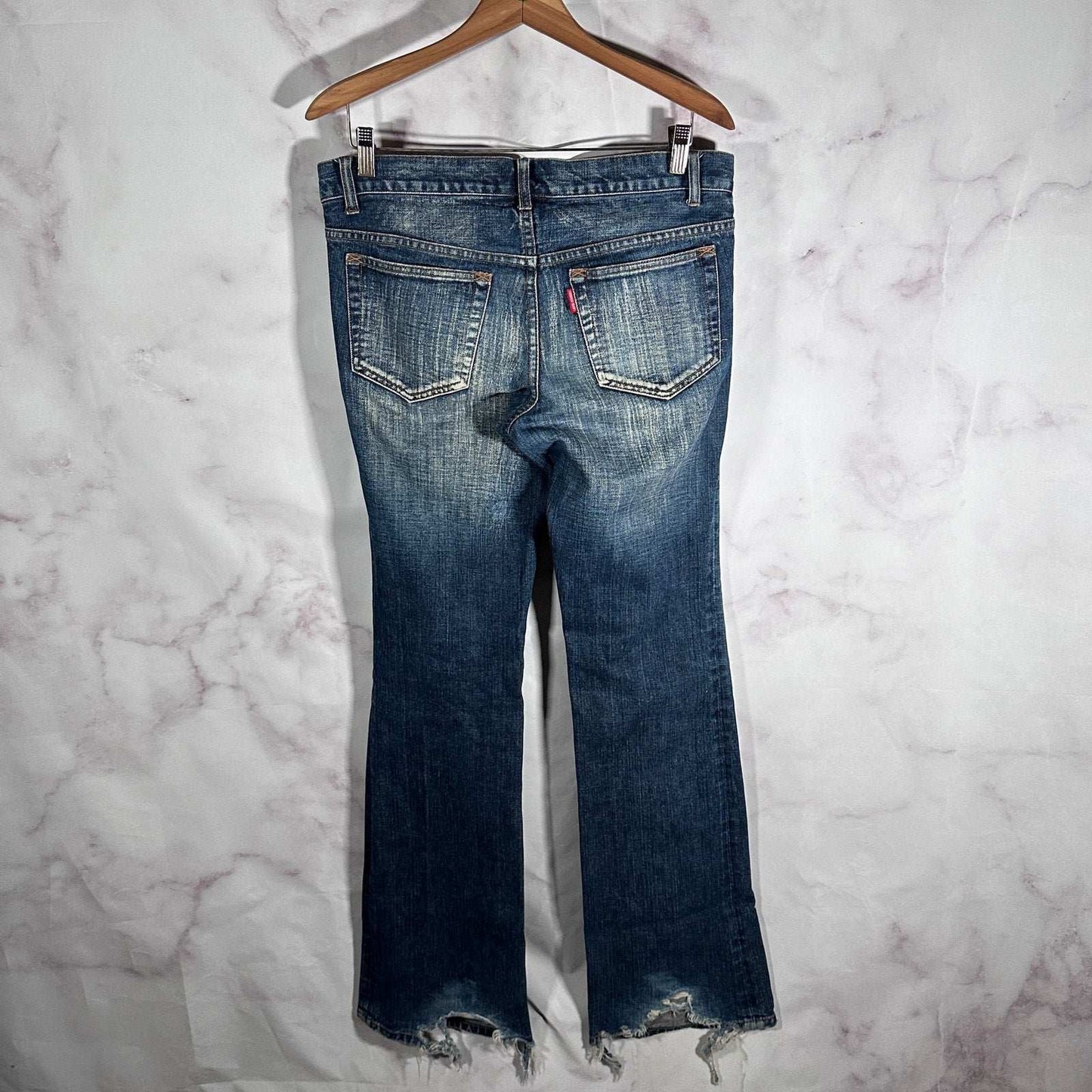 Tornado Mart Faded Blue Bootcut Denim