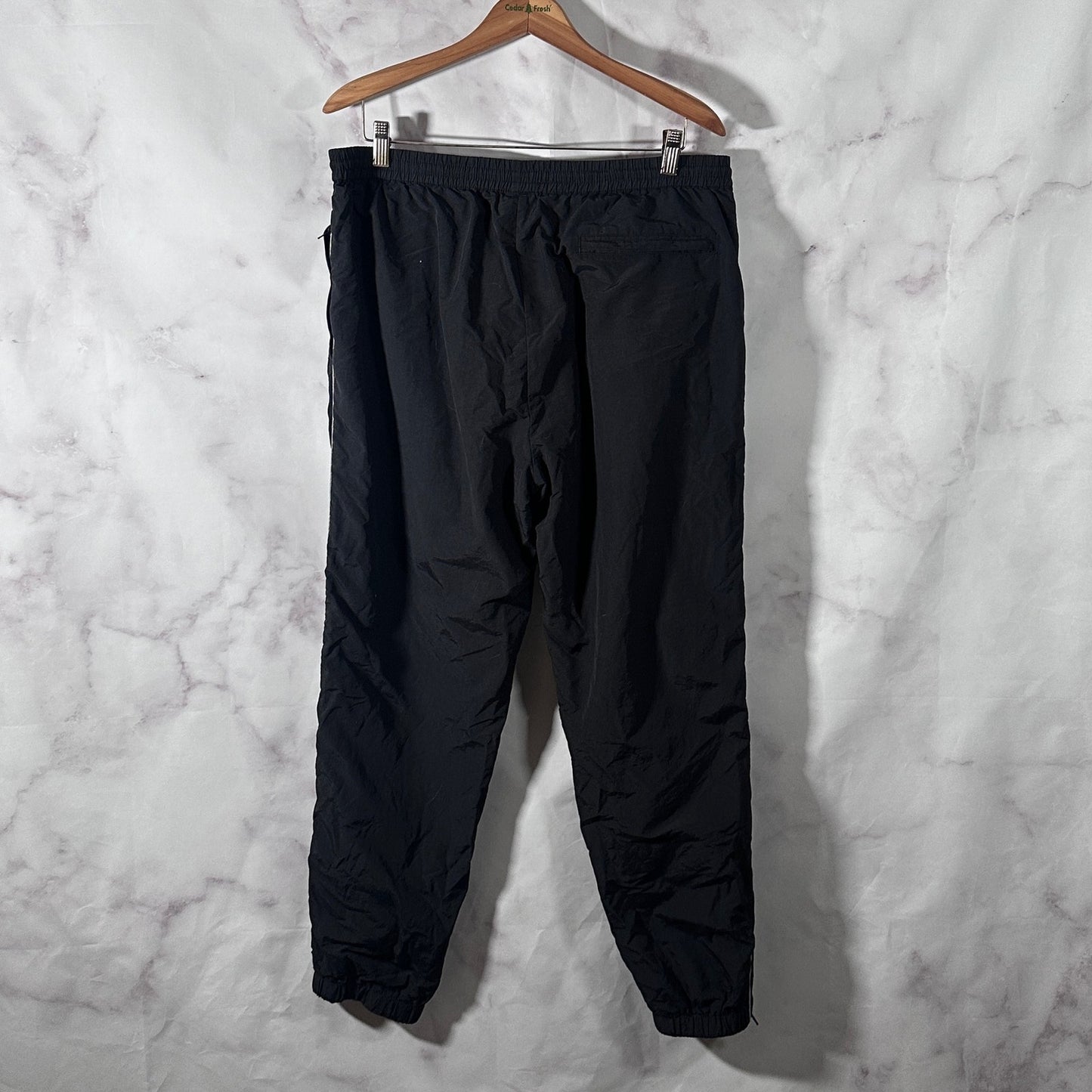 Stussy Black Logo Piping Track Pants