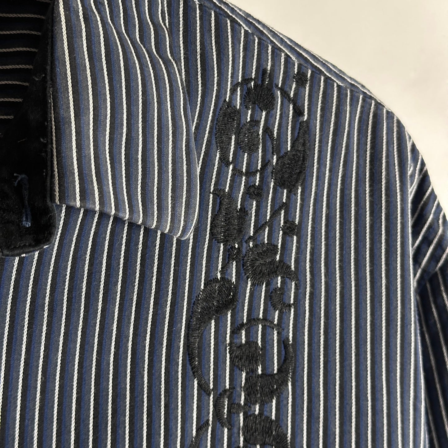 Marc Ecko Paisley Stripe Button-Up Shirt