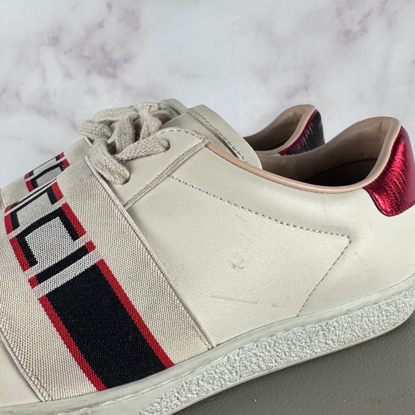 Gucci Ace Stripe White Low Sneaker