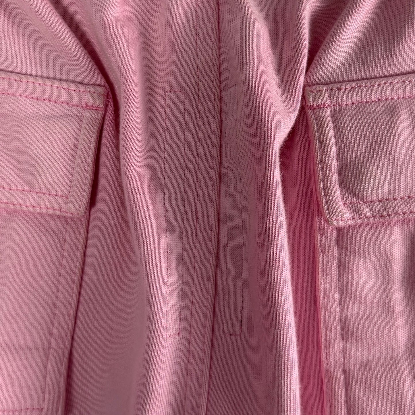Rick Owens S/S21 Mastodon Pop Pink Cargo Sweatpants