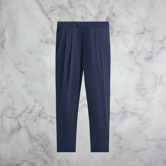 Kith Navy Pleated Kyson Pant