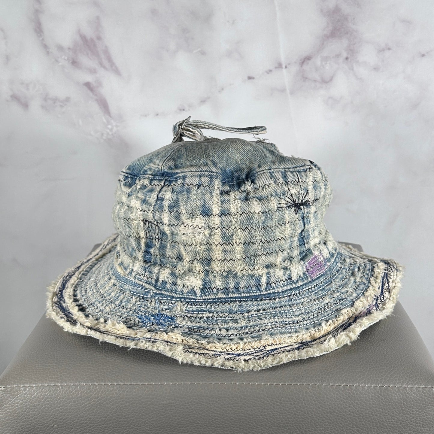 Kapital Boro Denim Bucket Hat