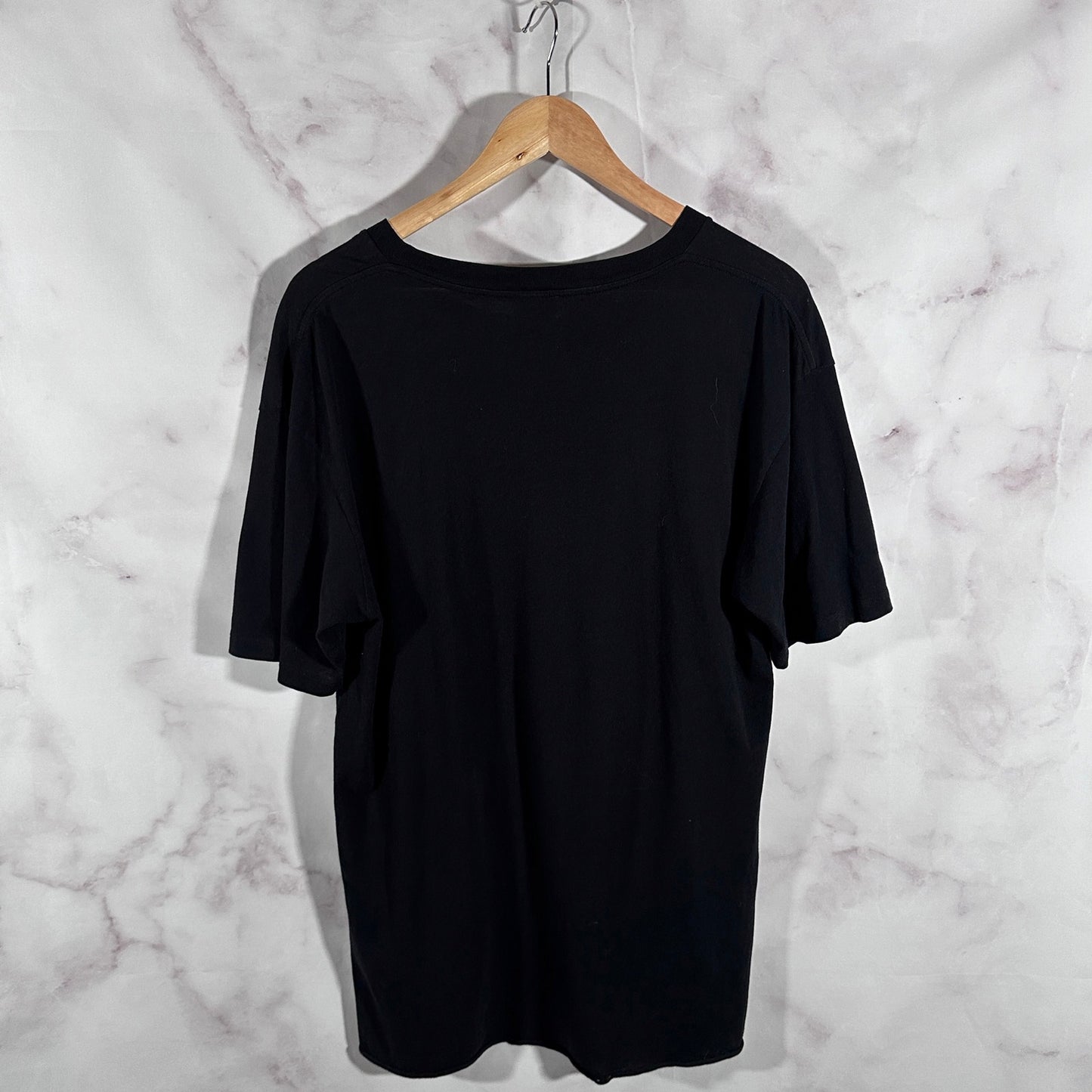Saint Laurent Paris Black Script Logo Tee