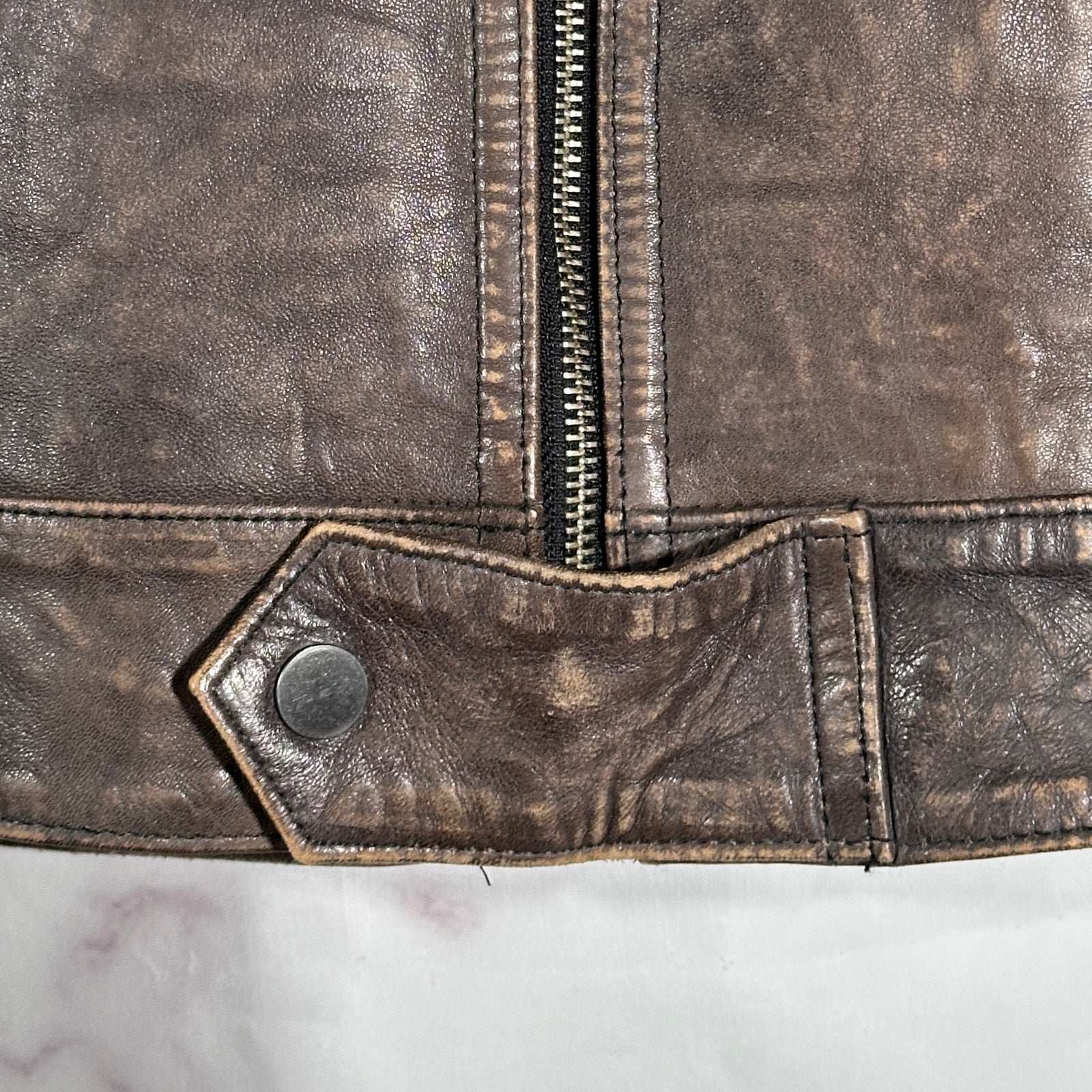 Undercover A/W10 Brown Lamb Leather ‘GiRA’ Jacket