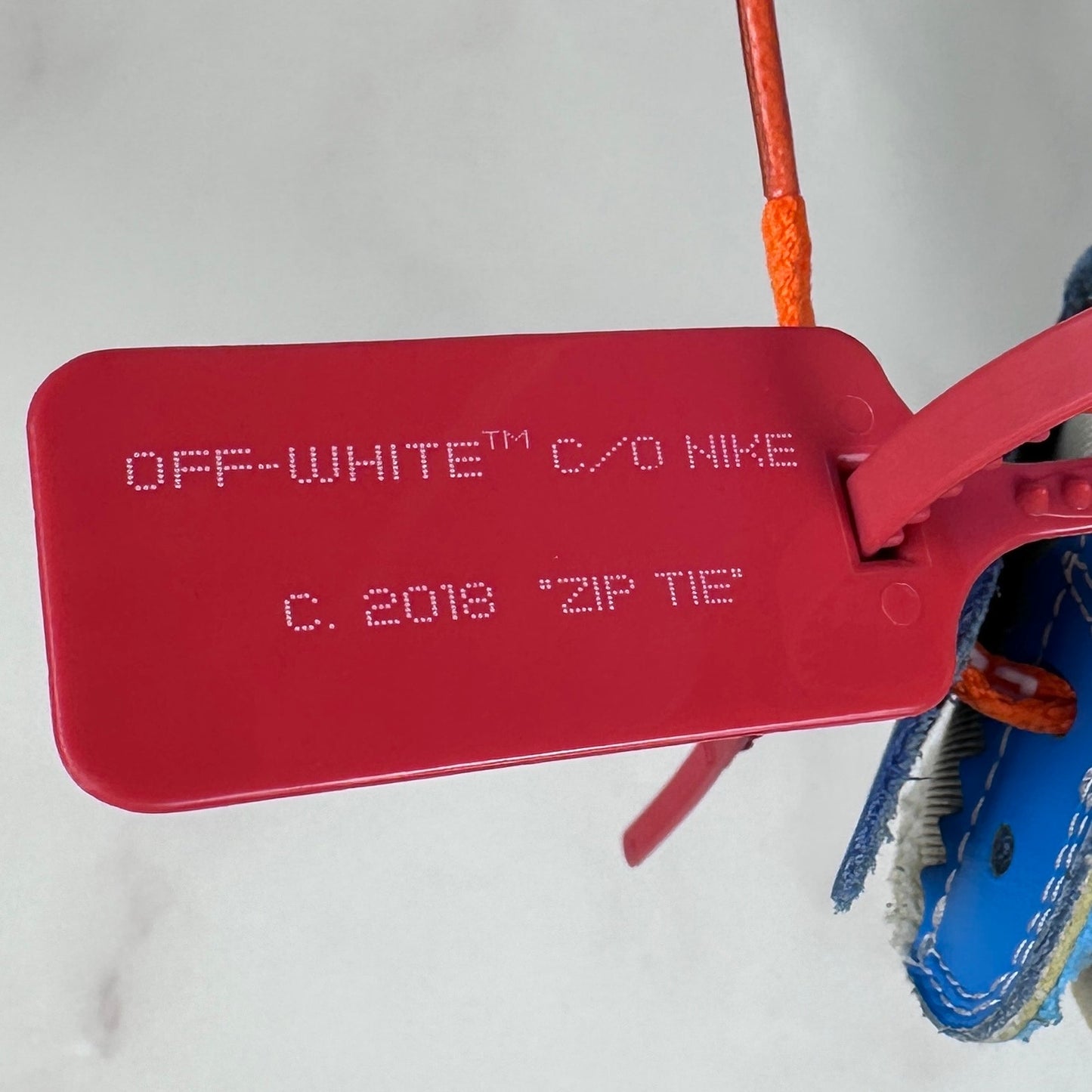 Nike x Off-White Jordan 1 Retro High University Blue UNC c/o Virgil Abloh