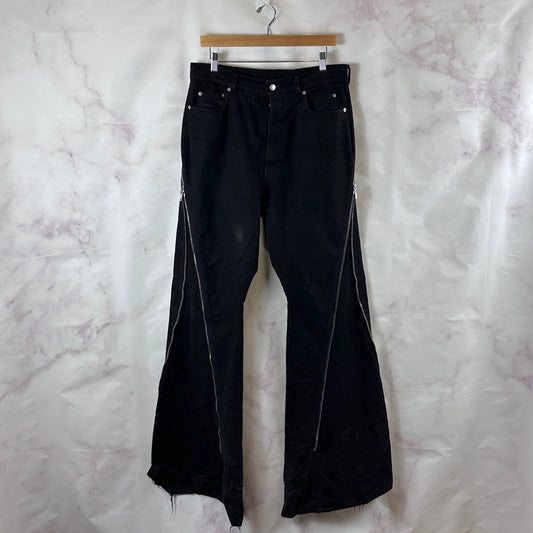 Rick Owens F/W23 Luxor Black Bolan Banana Pants