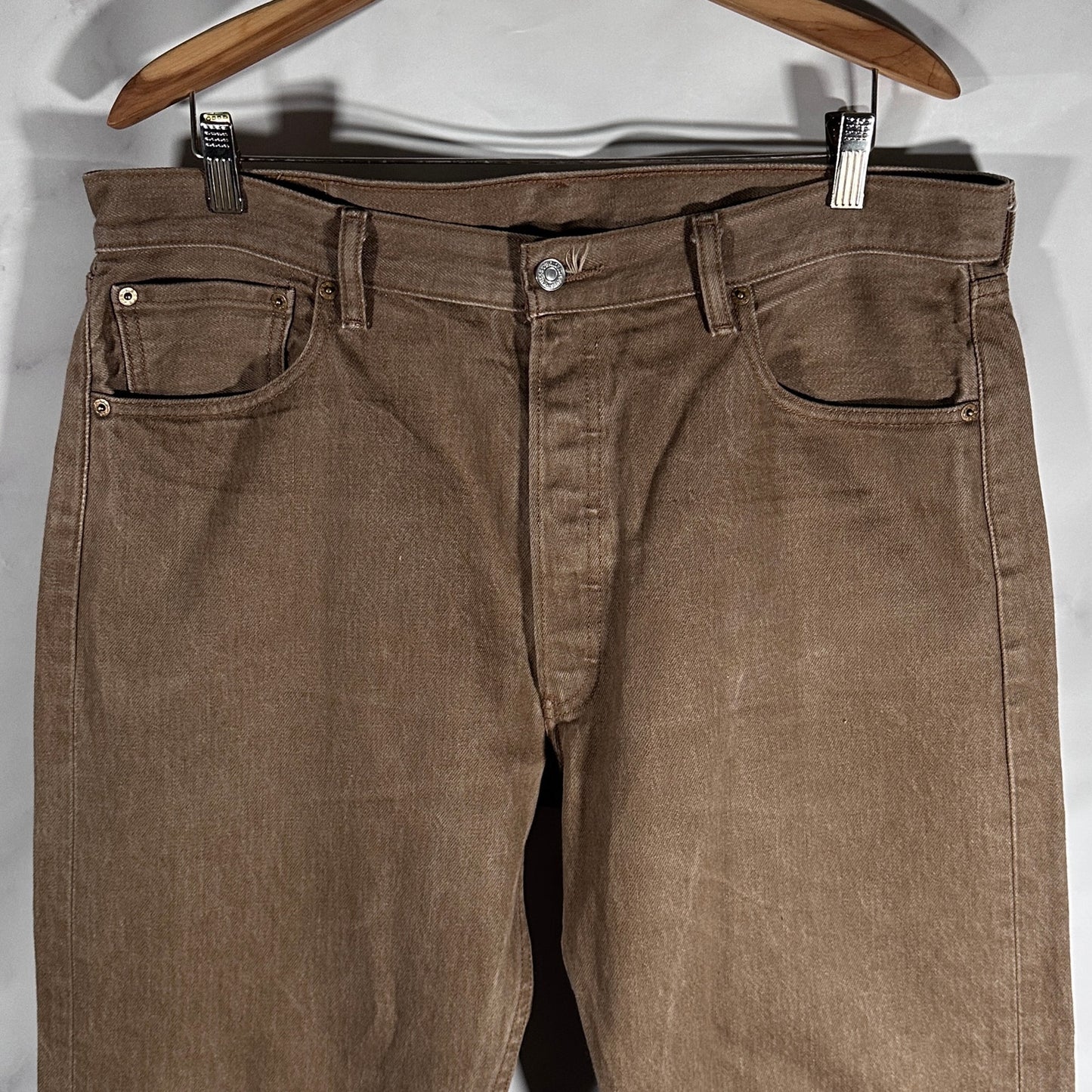 Levi’s 501 Vintage Brown Denim
