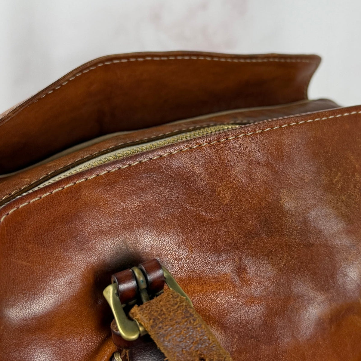 ANNAK Japan Handcrafted Leather Mini Boston Bag