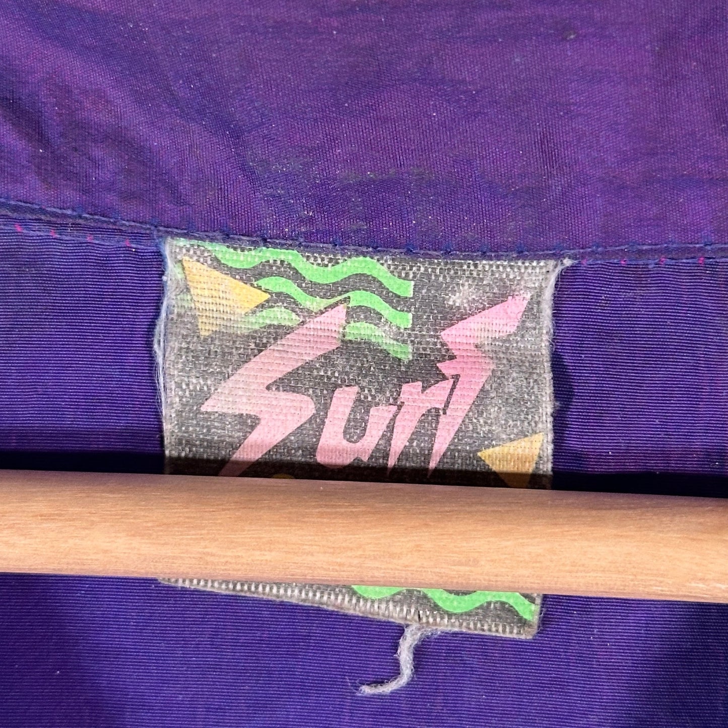 Vintage SurfStyle Iridescent Purple Light Jacket