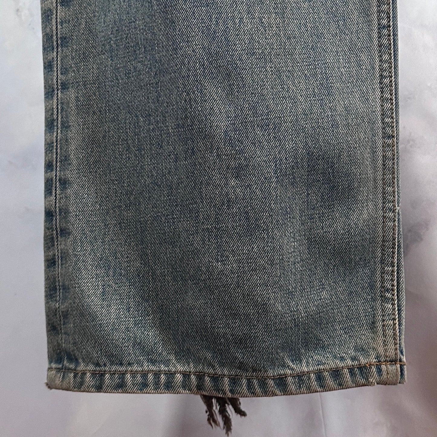 Balenciaga Jeans Camo Double Waisted Denim