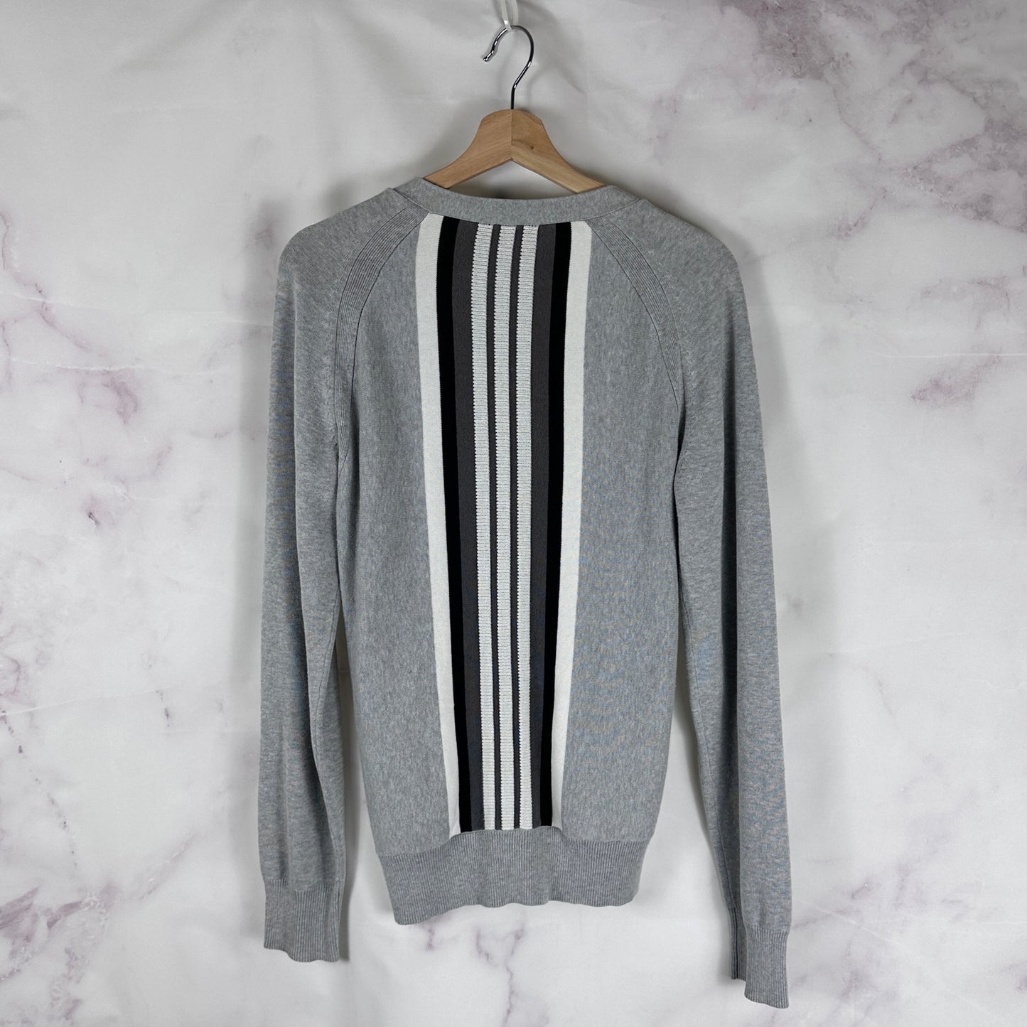 Adidas Y-3 Yohji Yamamoto Grey Cardigan Sweater