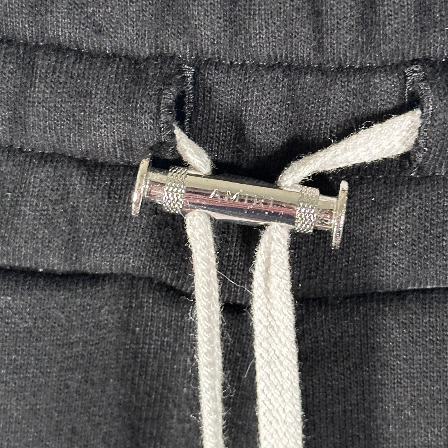 Amiri Black Zoltar Logo Heavyweight Sweatpants