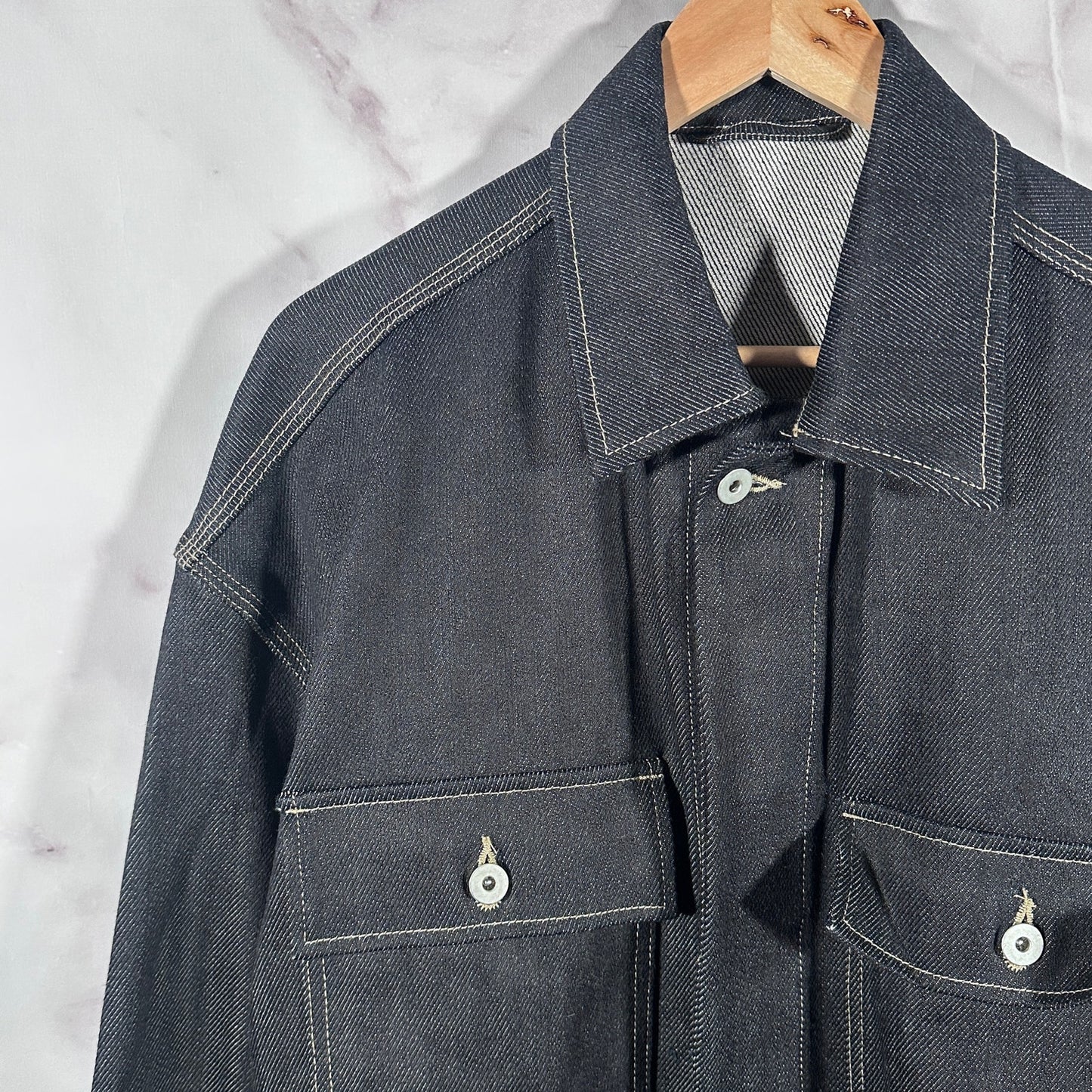 Yeezy Raw Indigo Denim Trucker Jacket