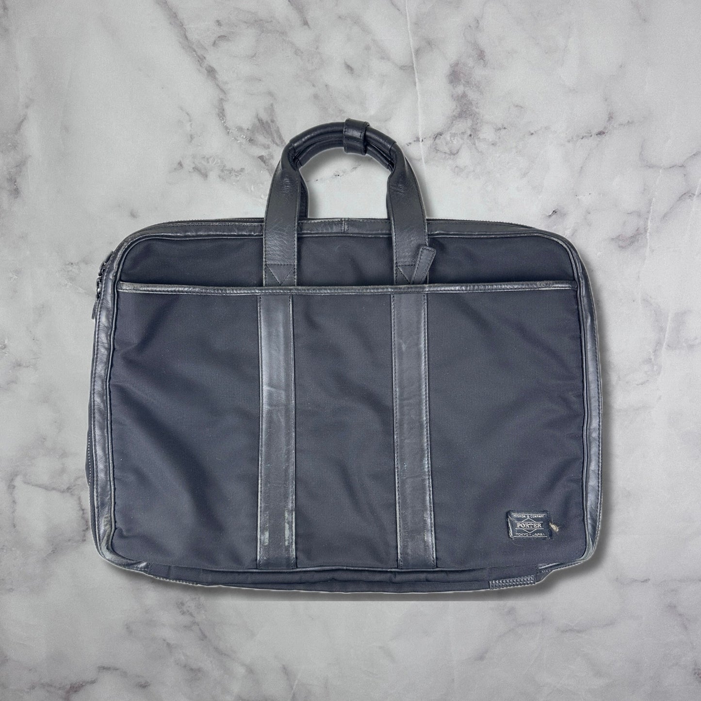 Porter Yoshida & Co. Black TAG 2-Way Briefcase Bag
