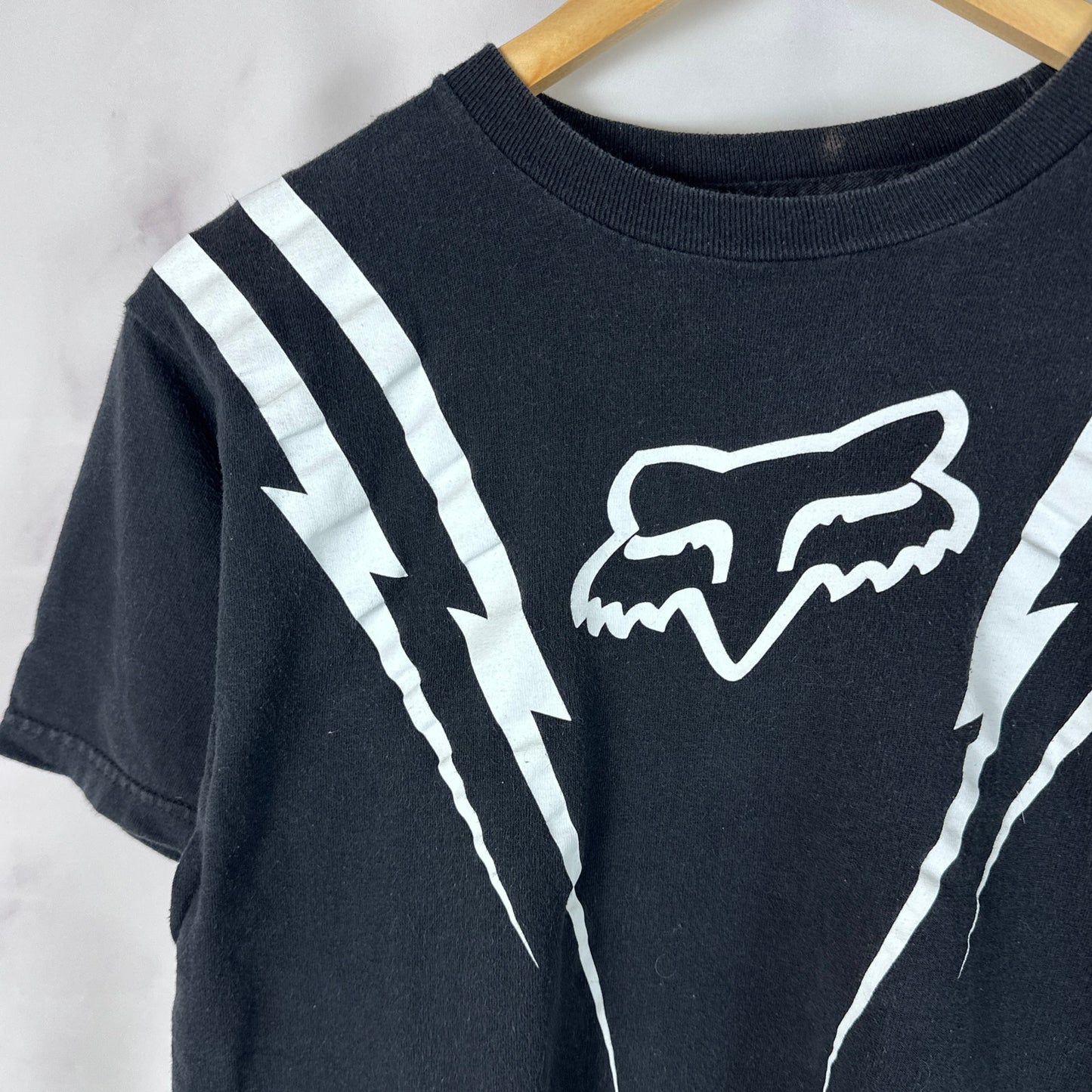 Fox Racing Black/White Tattoo Print Tee
