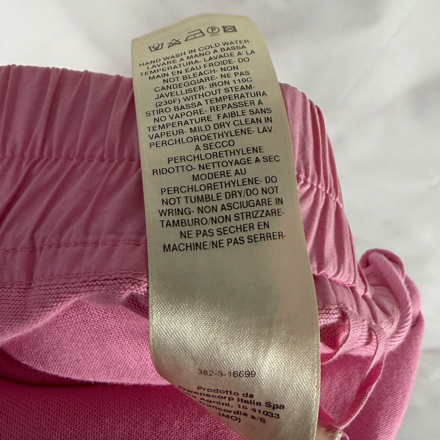 Rick Owens S/S21 Mastodon Pop Pink Cargo Sweatpants