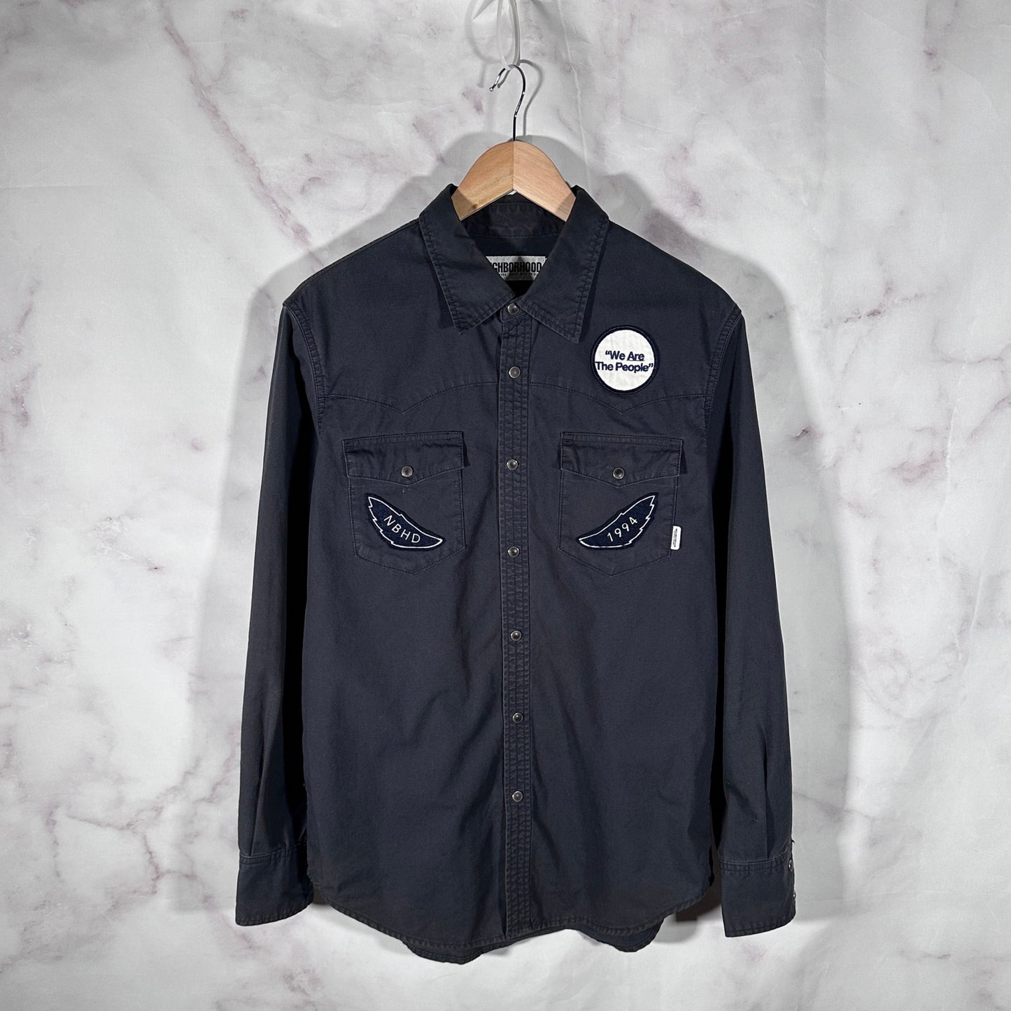 Neighborhood Navy Western Work Shirt