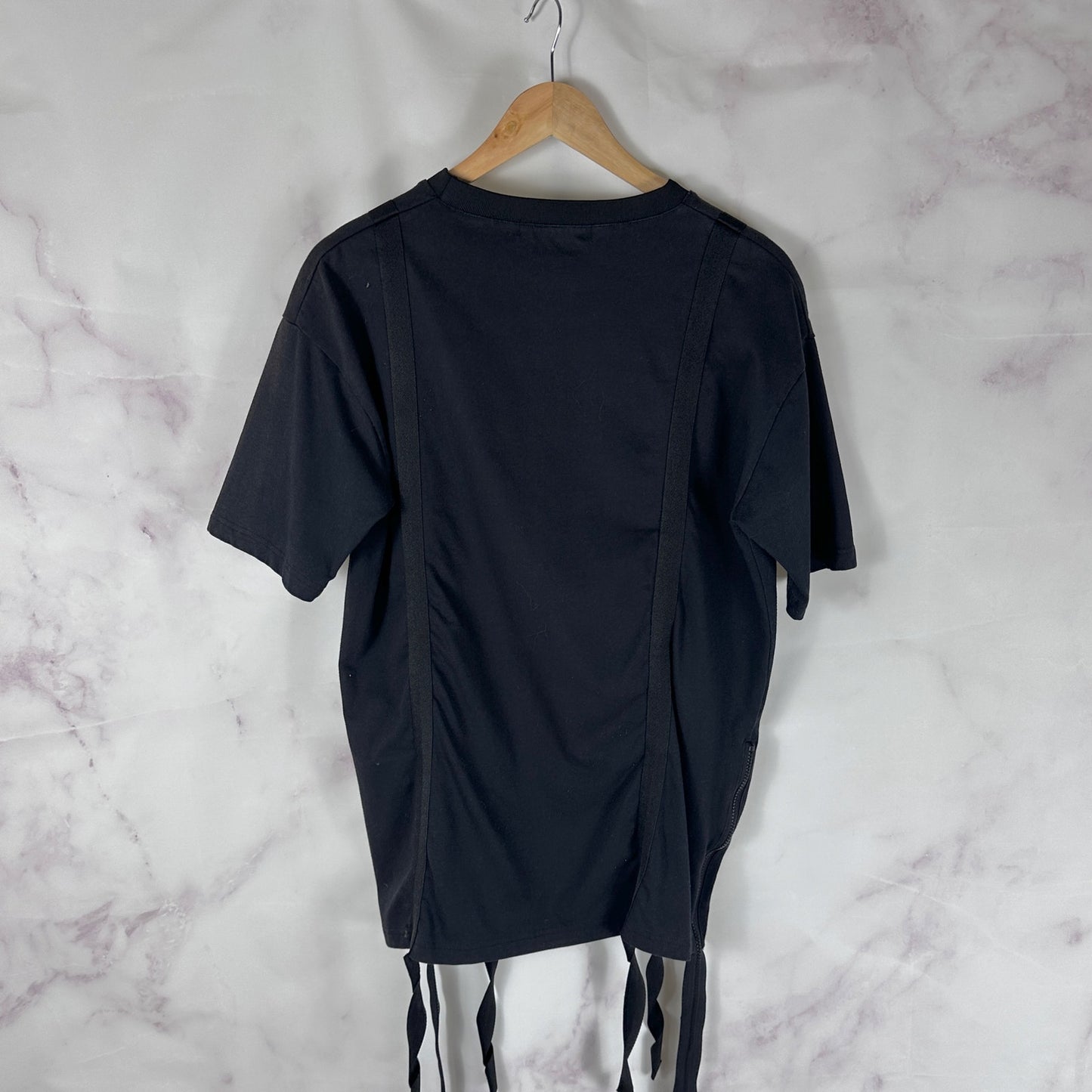 Fuga Cut & Sew Zipper Bondage Tee