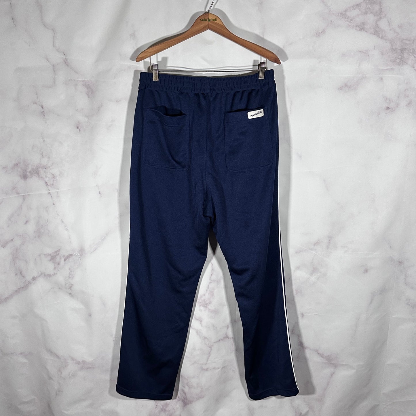 Nanamica Navy Blue Coast Road Track Pants