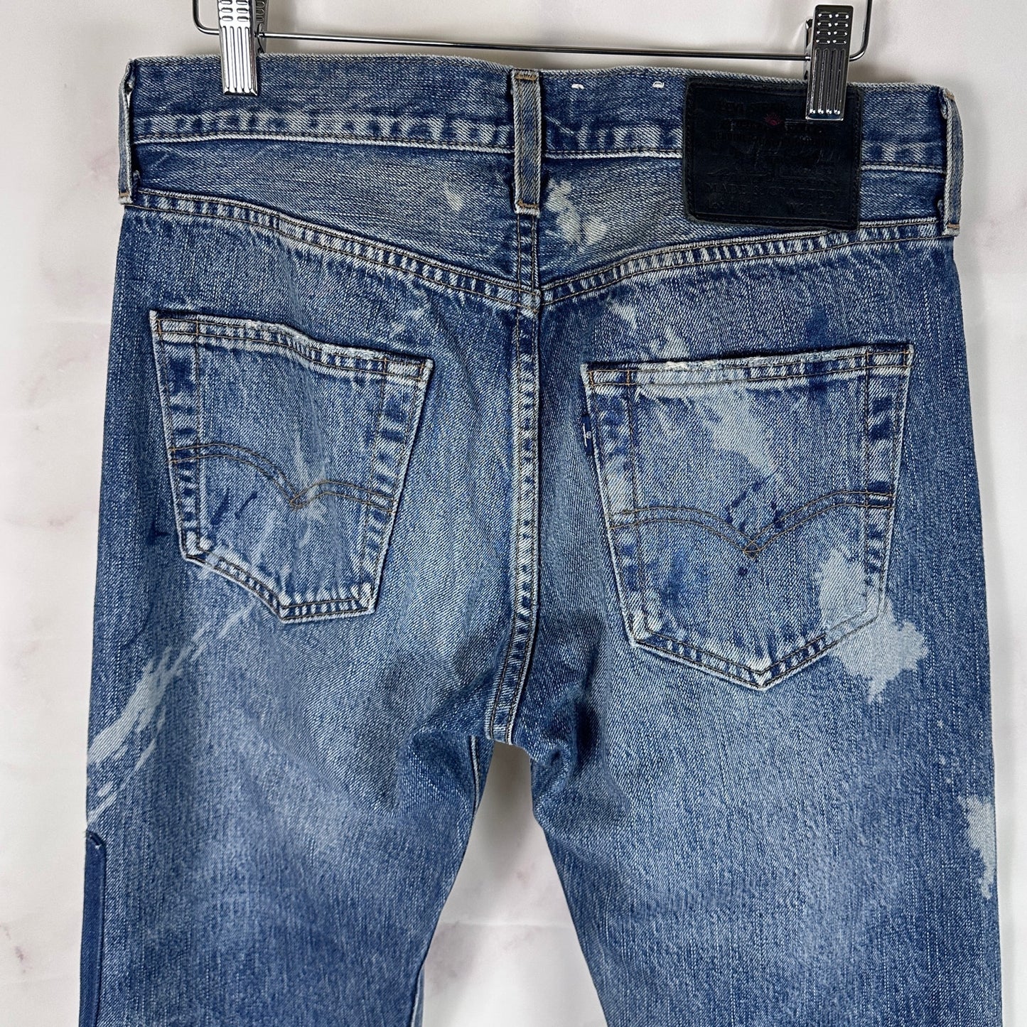 Levi’s Made & Crafted Selvedge Patchwork Repaired 501 Denim