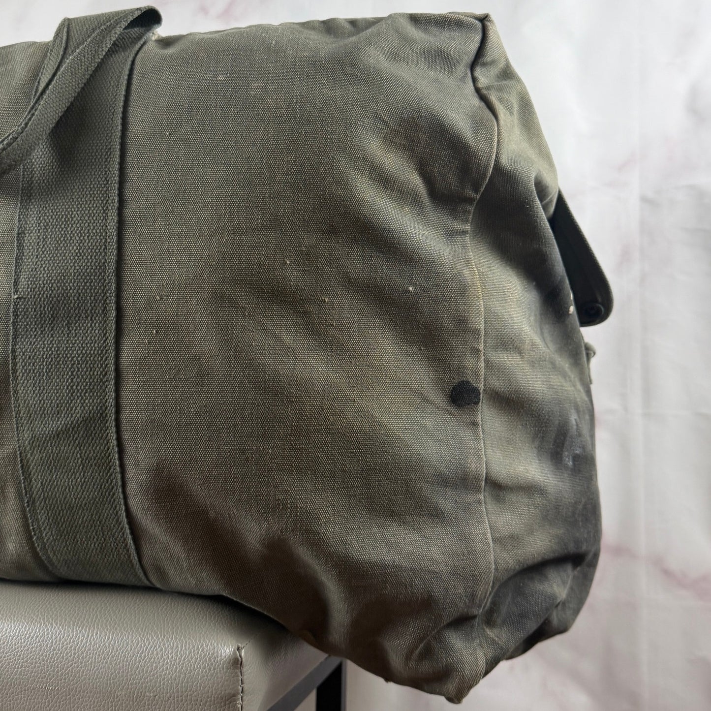 Vintage US Military Canvas Flyers Kit Bag