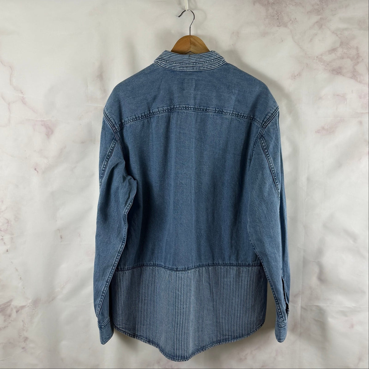 Sean Wotherspoon x GAP Hickory Stripe Denim Shirt