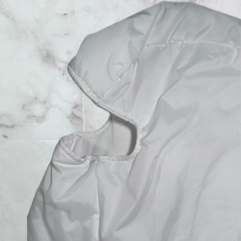 Yeezy Season 8 Sample White Puffer Mask