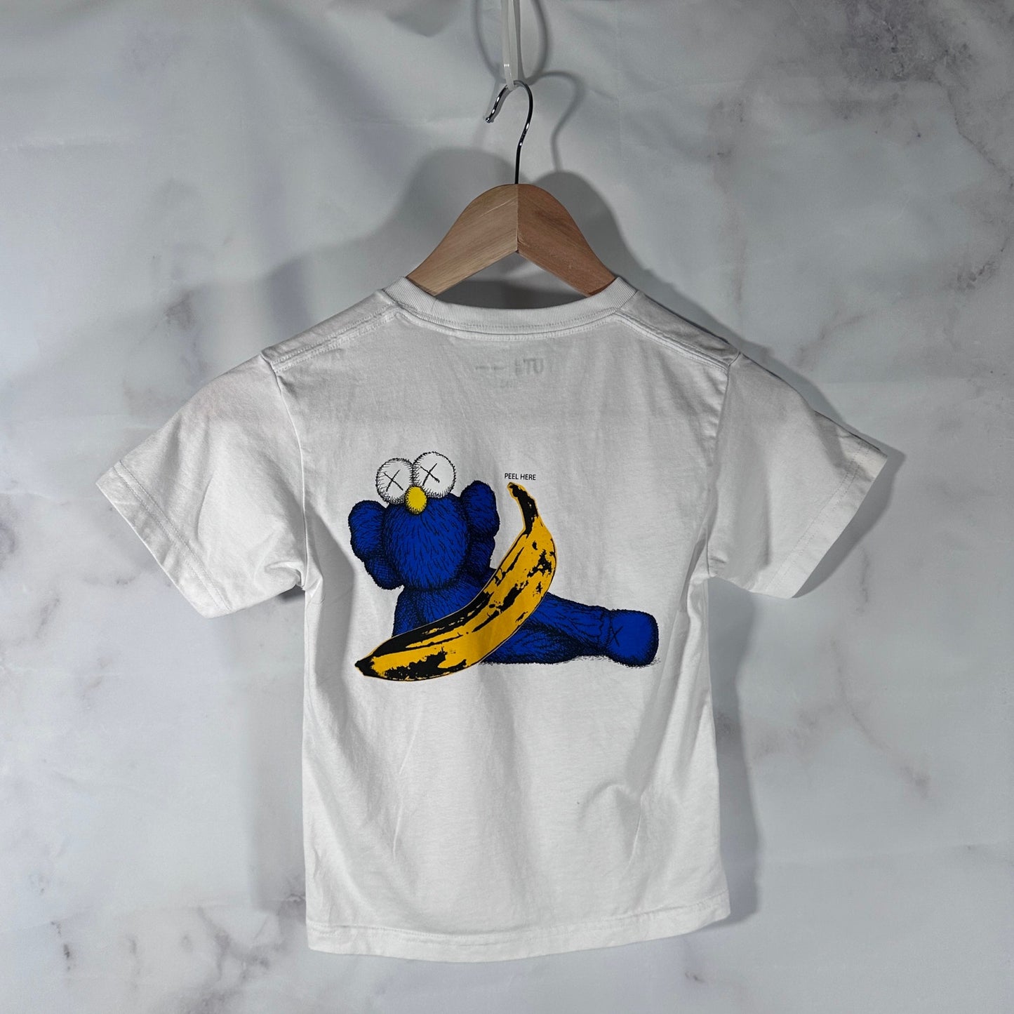 Kaws x Uniqlo x Andy Warhol White Graphic Tee