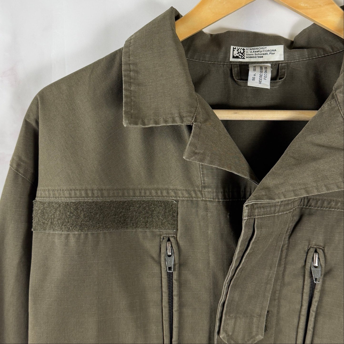 Austrian Military Green KAZ-03 Ripstop Shirt