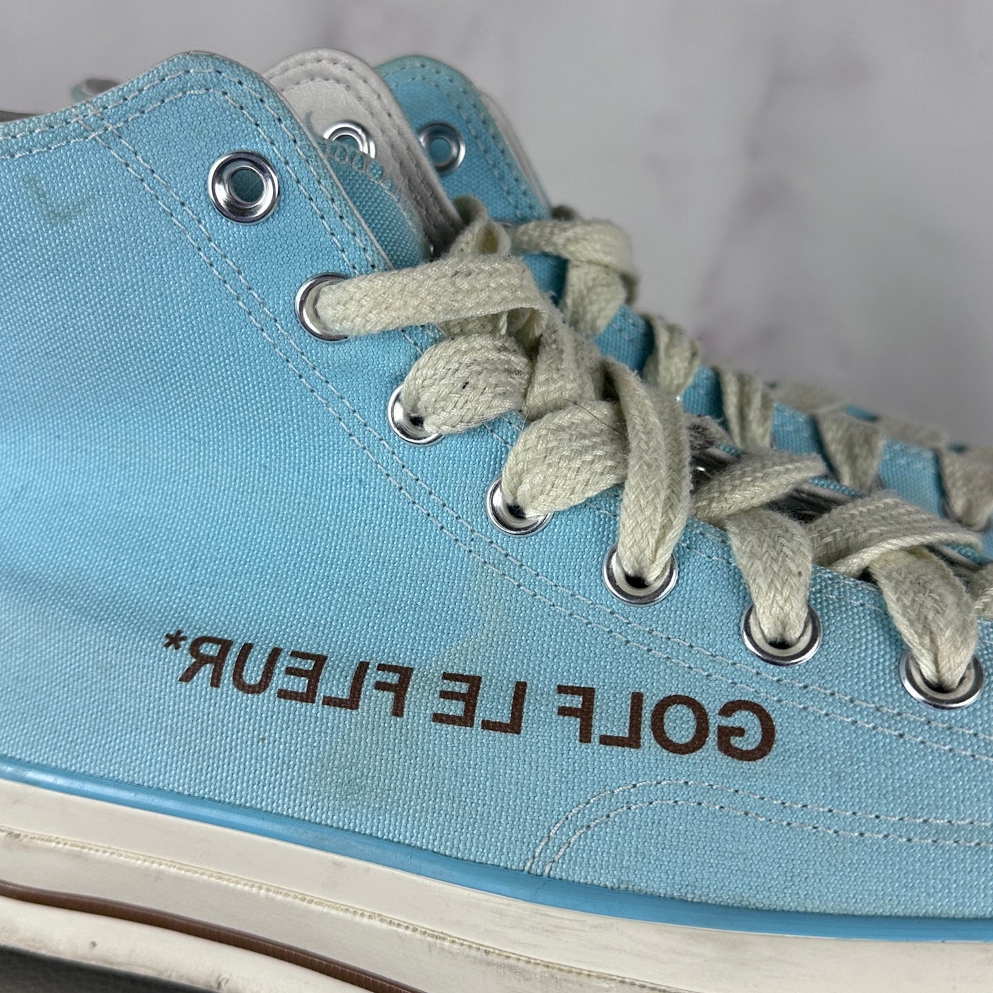 Converse x Golf le Fleur Chuck 70 High Gulf Stream Blue