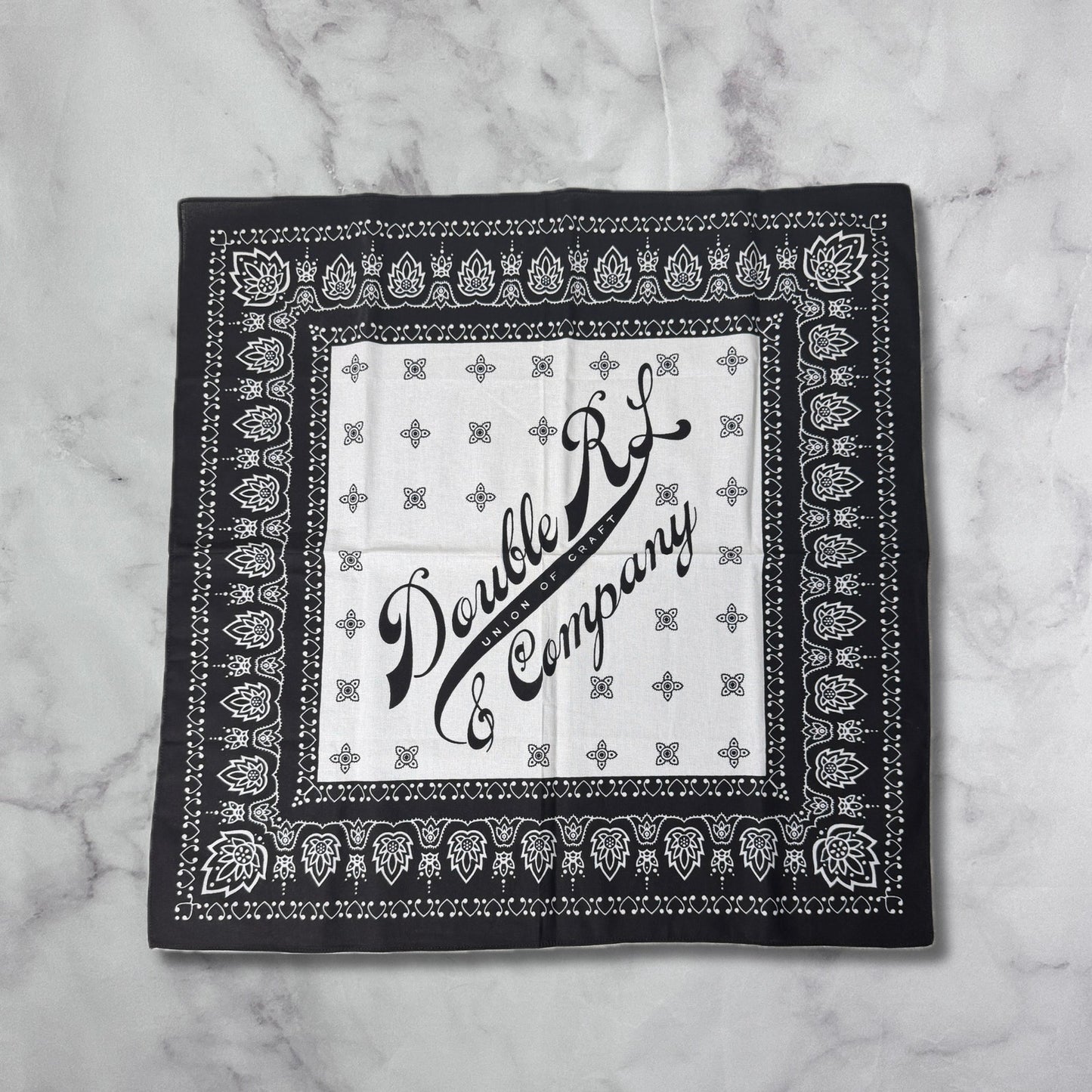 RRL Black Paisley Bandana