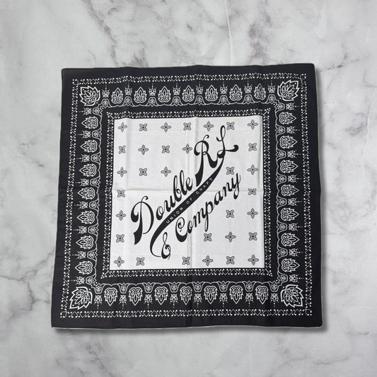 RRL Black Paisley Bandana