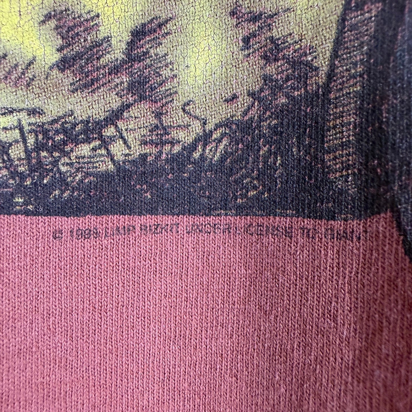 Vintage 90s Limp Bizkit School Bus Duval County Clay Tee