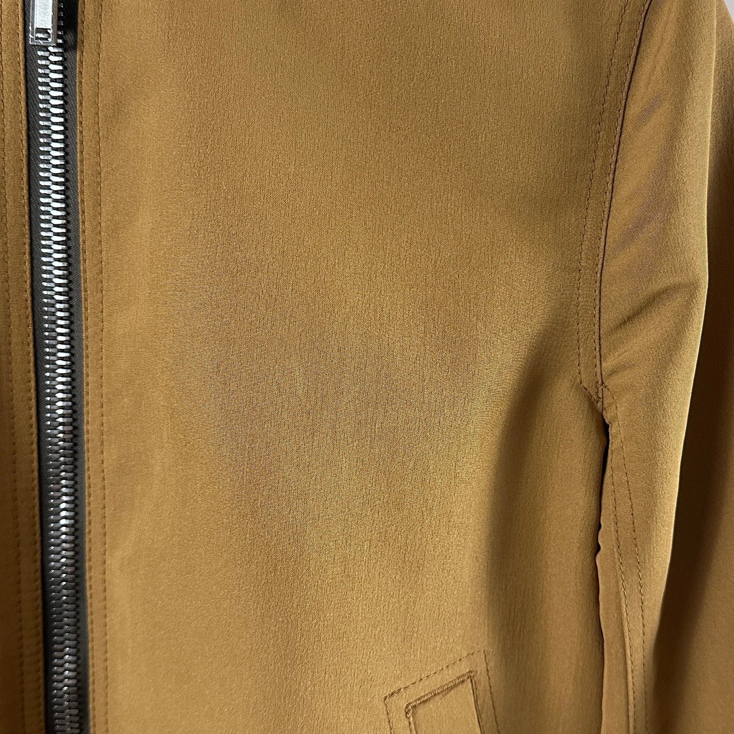 Rick Owens S/S21 Phlegethon Honey/Throat Flight Bomber Jacket