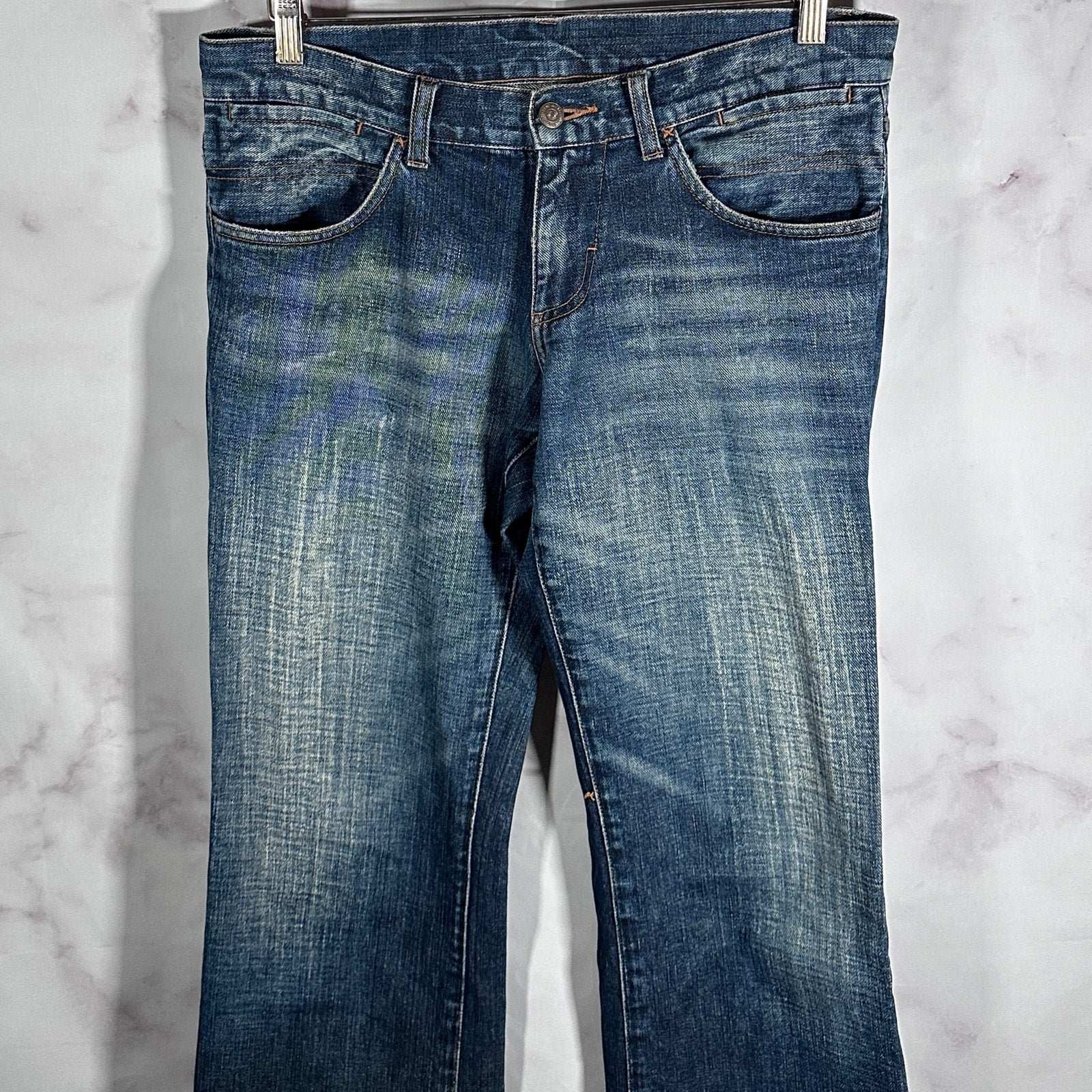 Tornado Mart Faded Blue Bootcut Denim