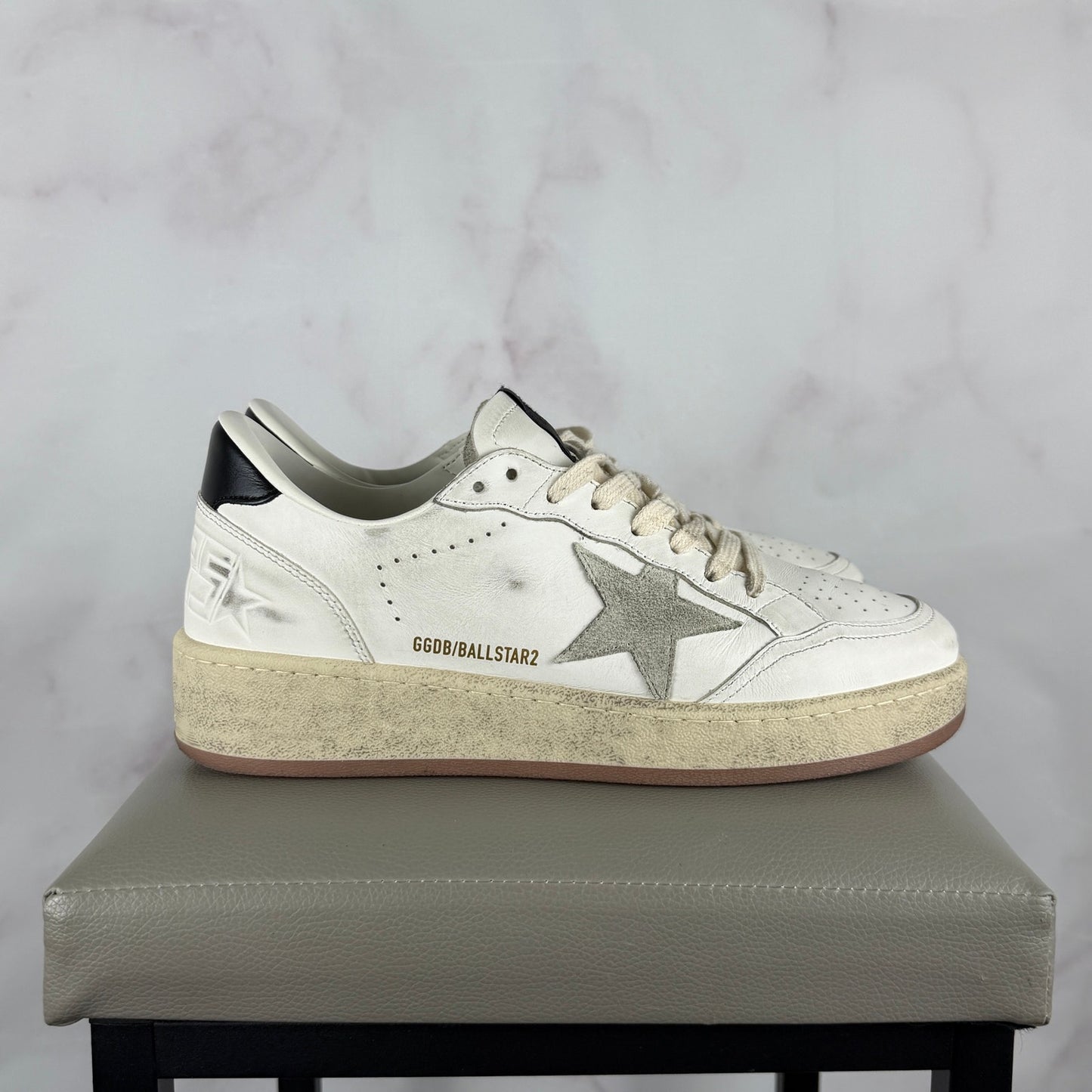 Golden Goose Ball Star 2 Sneaker White Ice