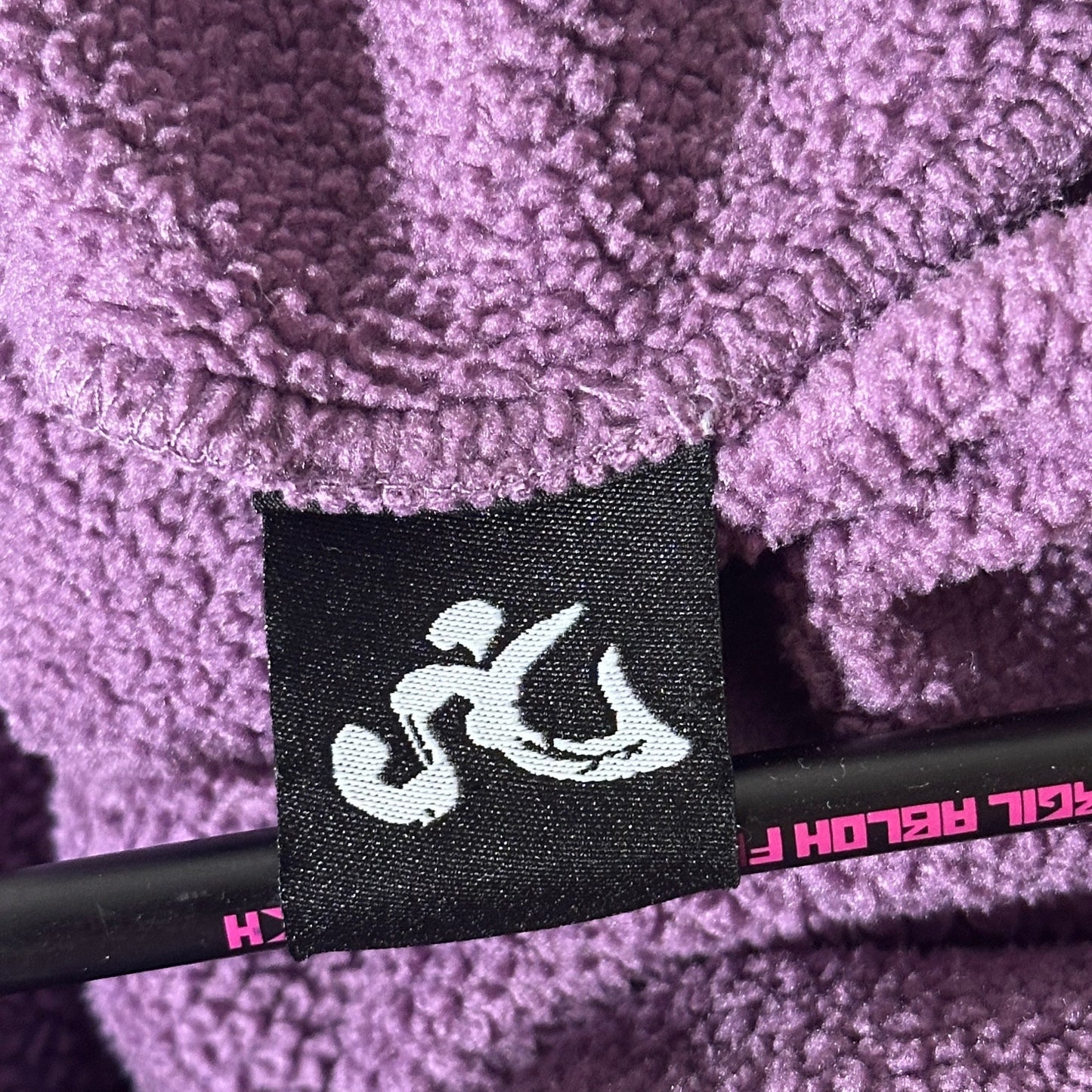 Siberia Hills ‘Spiritual Children’ Purple Full Zip No Face Hoodie