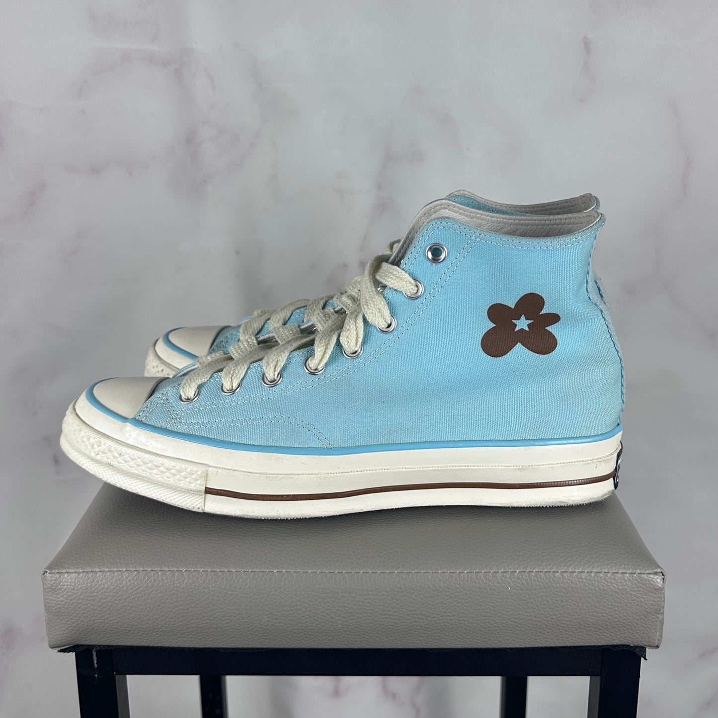 Converse x Golf le Fleur Chuck 70 High Gulf Stream Blue