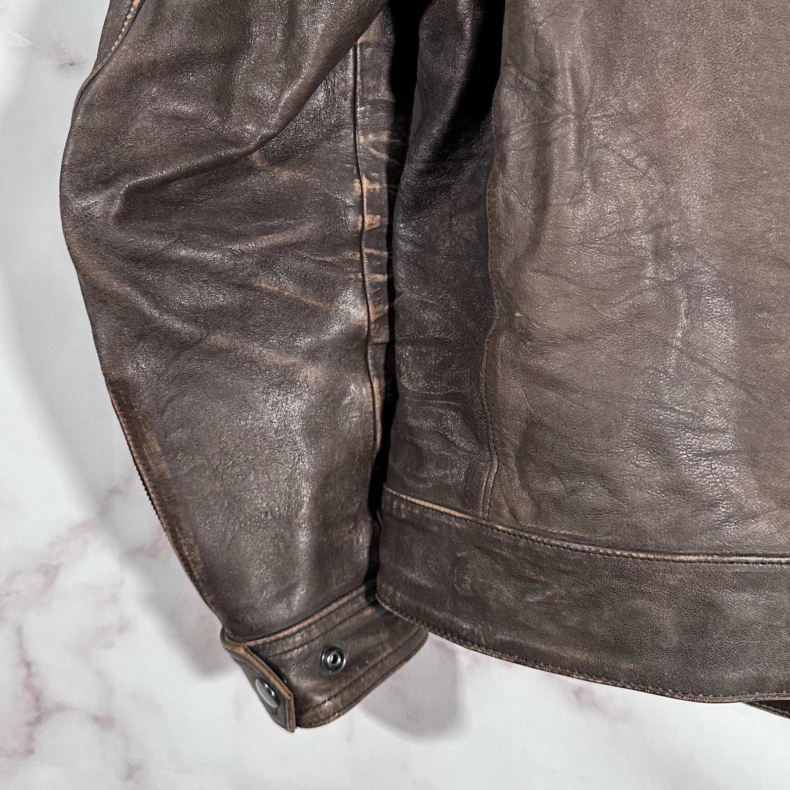 Undercover A/W10 Brown Lamb Leather ‘GiRA’ Jacket