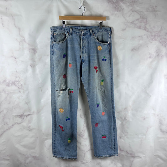 Sean Wotherspoon Vintage Reworked Levi's Fruit Denim