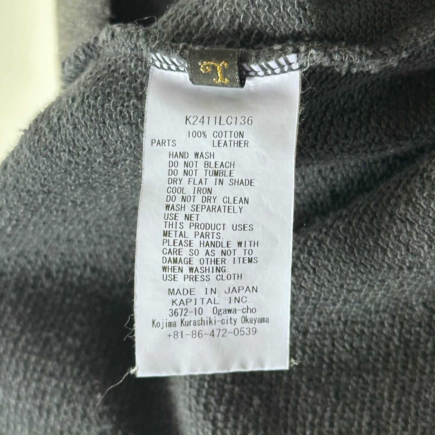 Kapital Kountry Thriller Black Jewel Hoodie