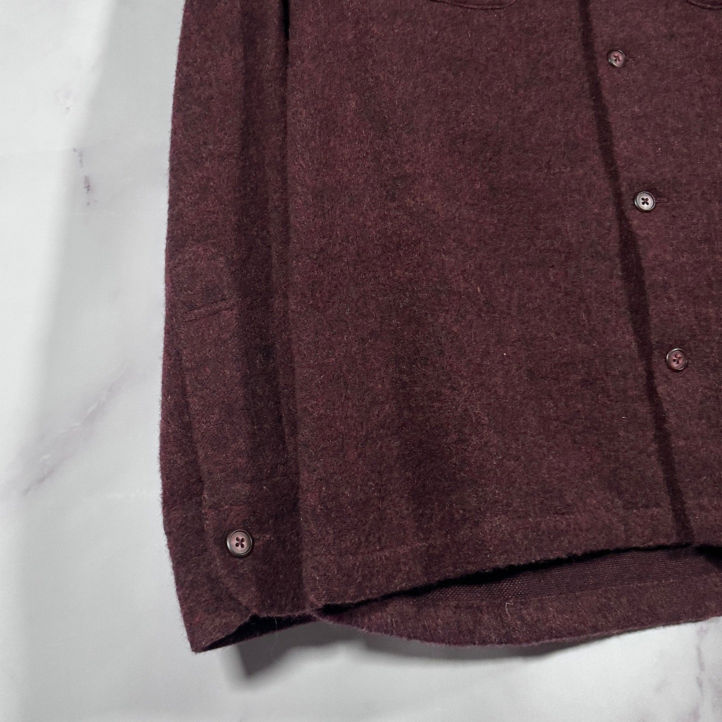 Neighborhood Wool Overshirt Button-Up