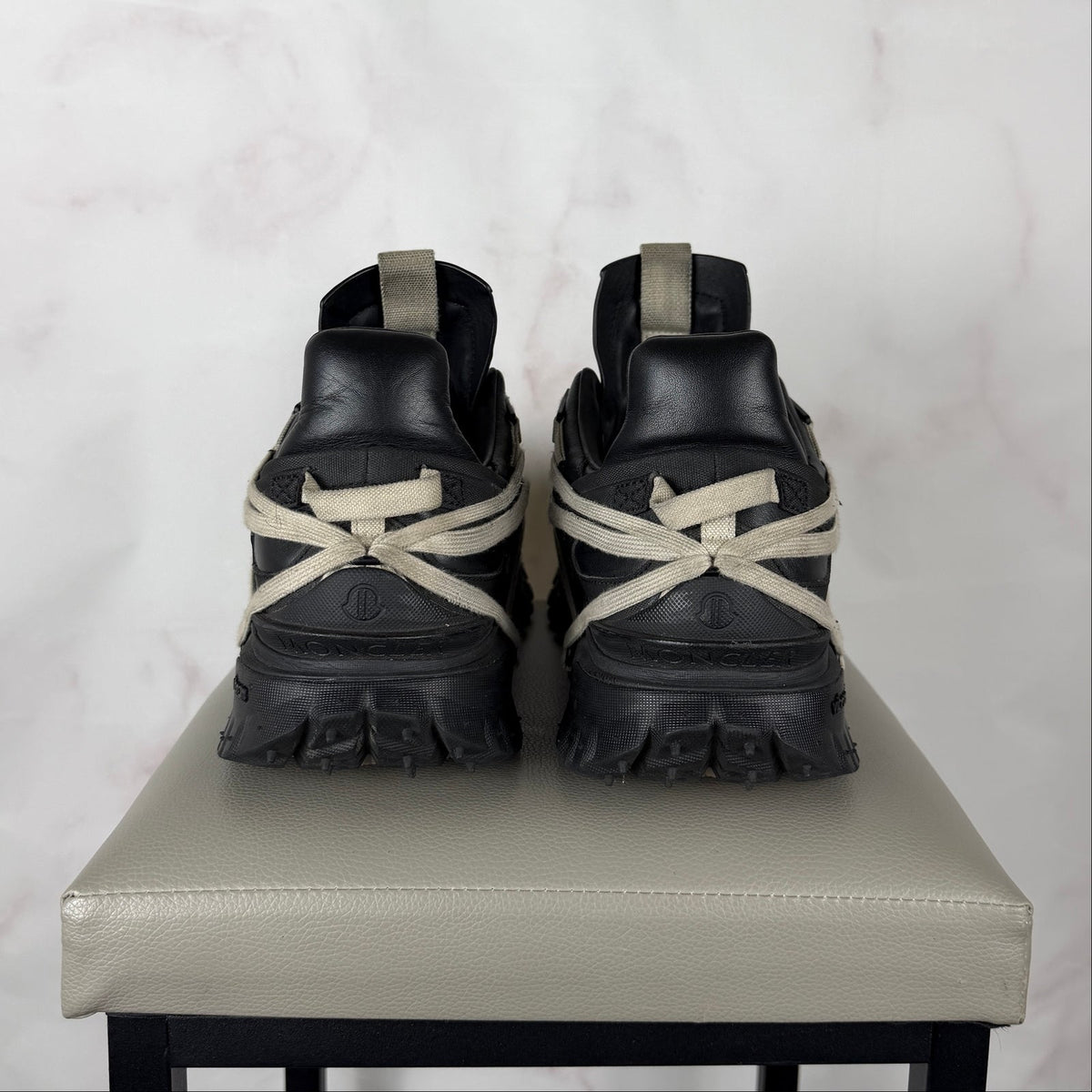Rick Owens x Moncler Trailgrip Megalace Black
