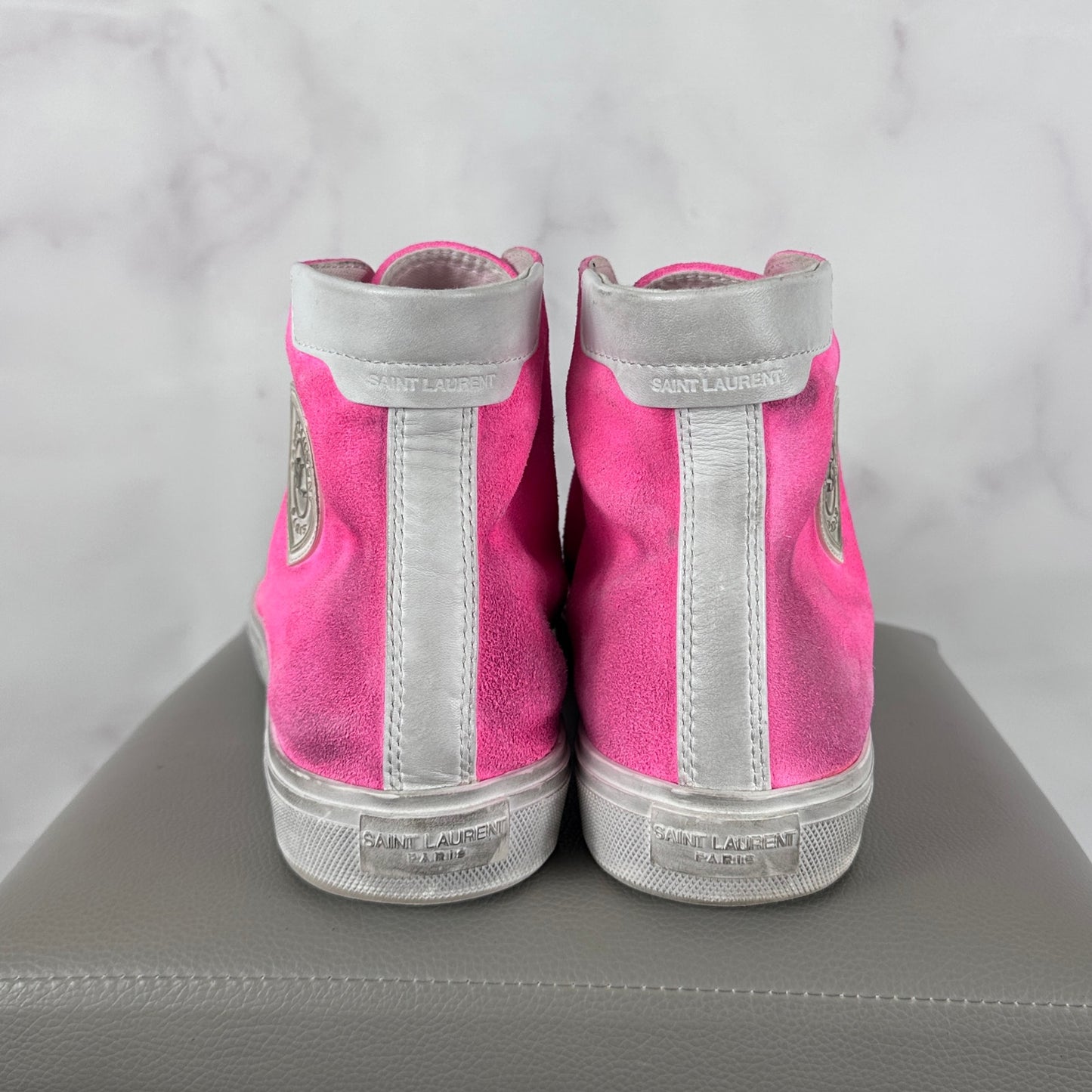 Saint Laurent Paris Pink Bedford High