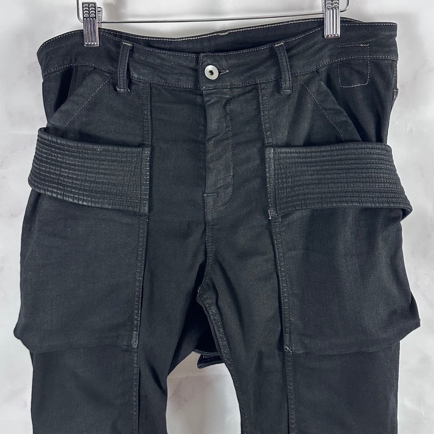 Rick Owens DRKSHDW Black Creatch Pants