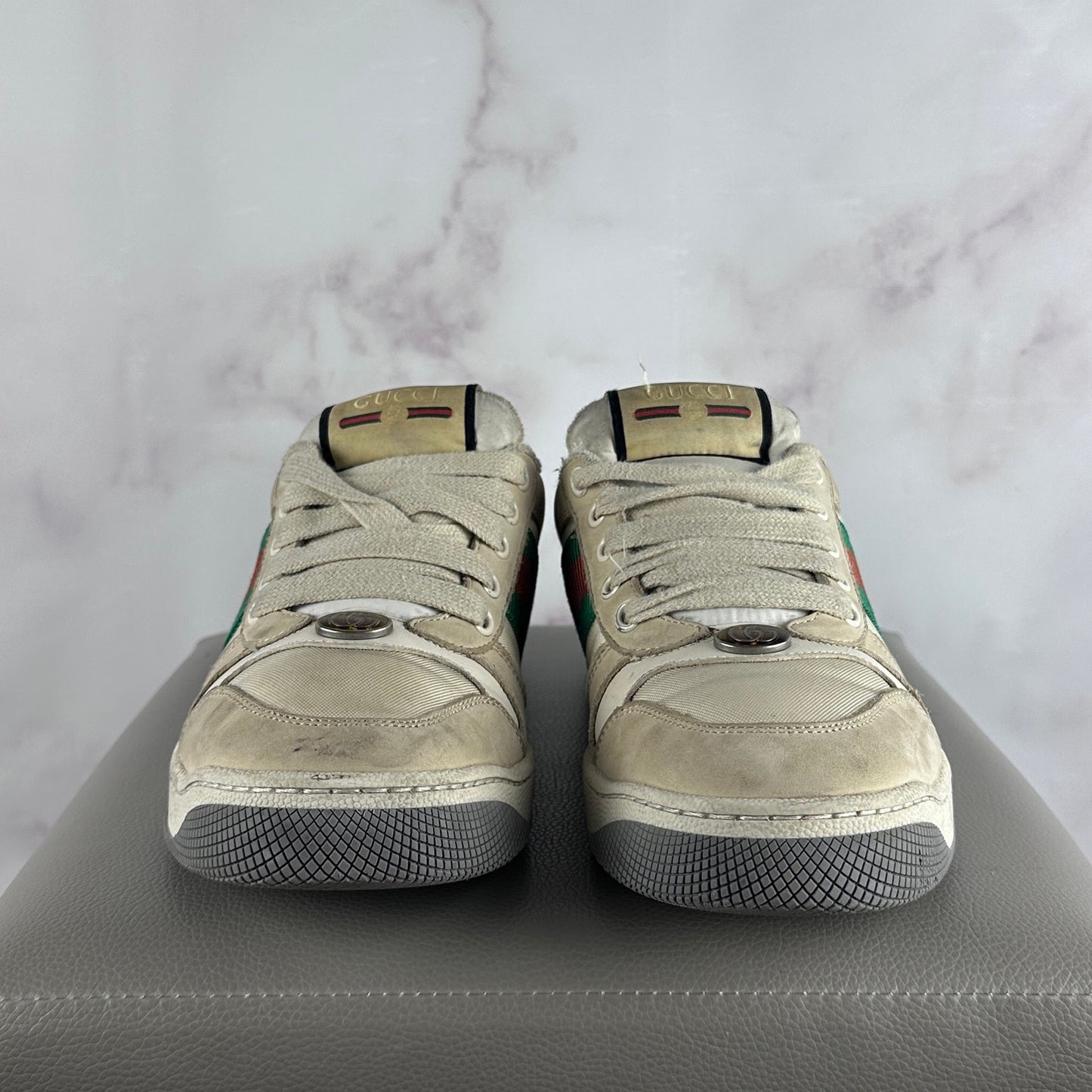 Gucci Screener Low Cream