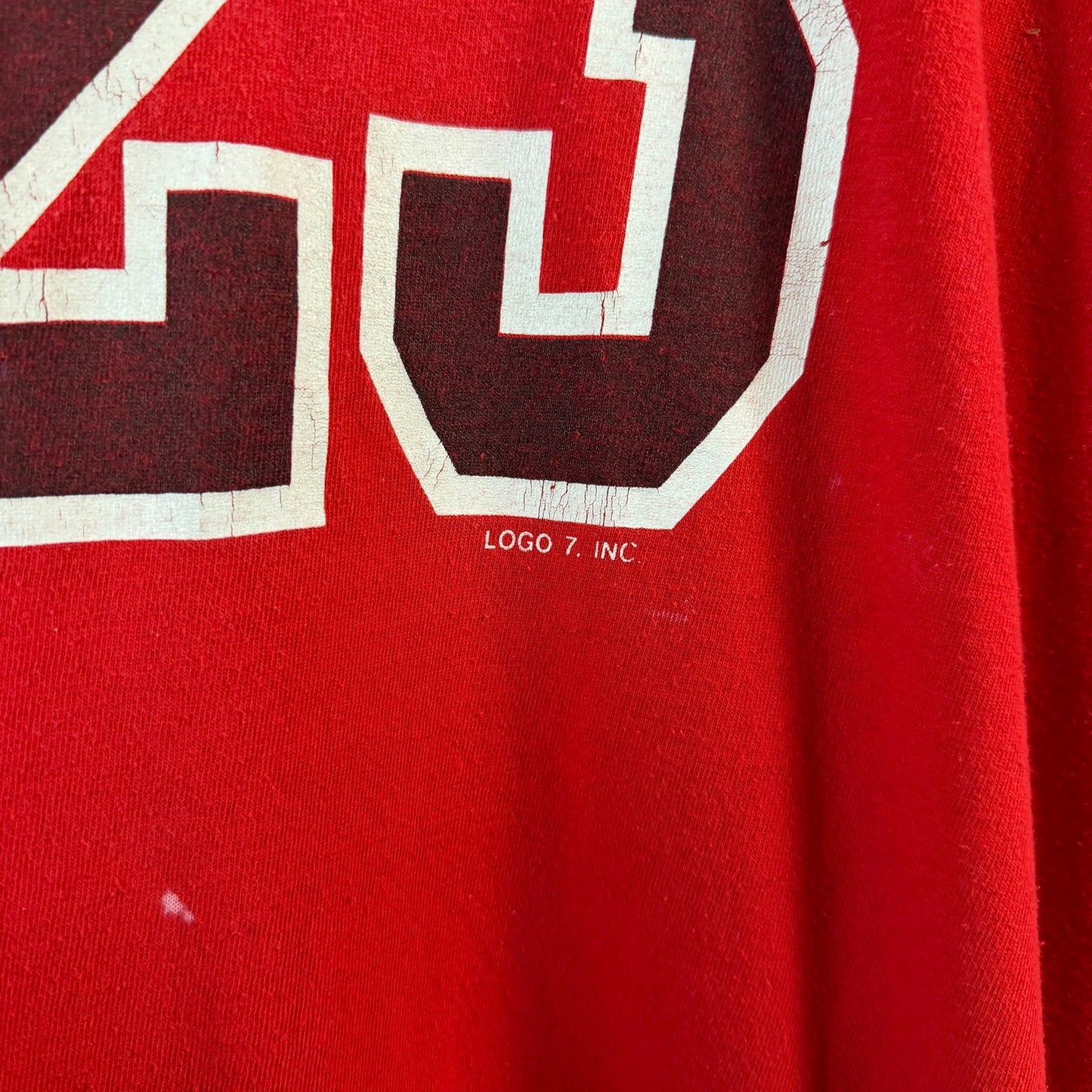 Vintage 1990 Logo 7 Michael Jordan Chicago Bulls Tee