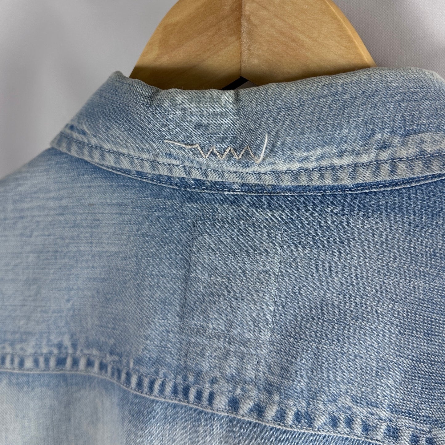 Visvim S/S20 Damaged Handyman Selvedge Denim Shirt