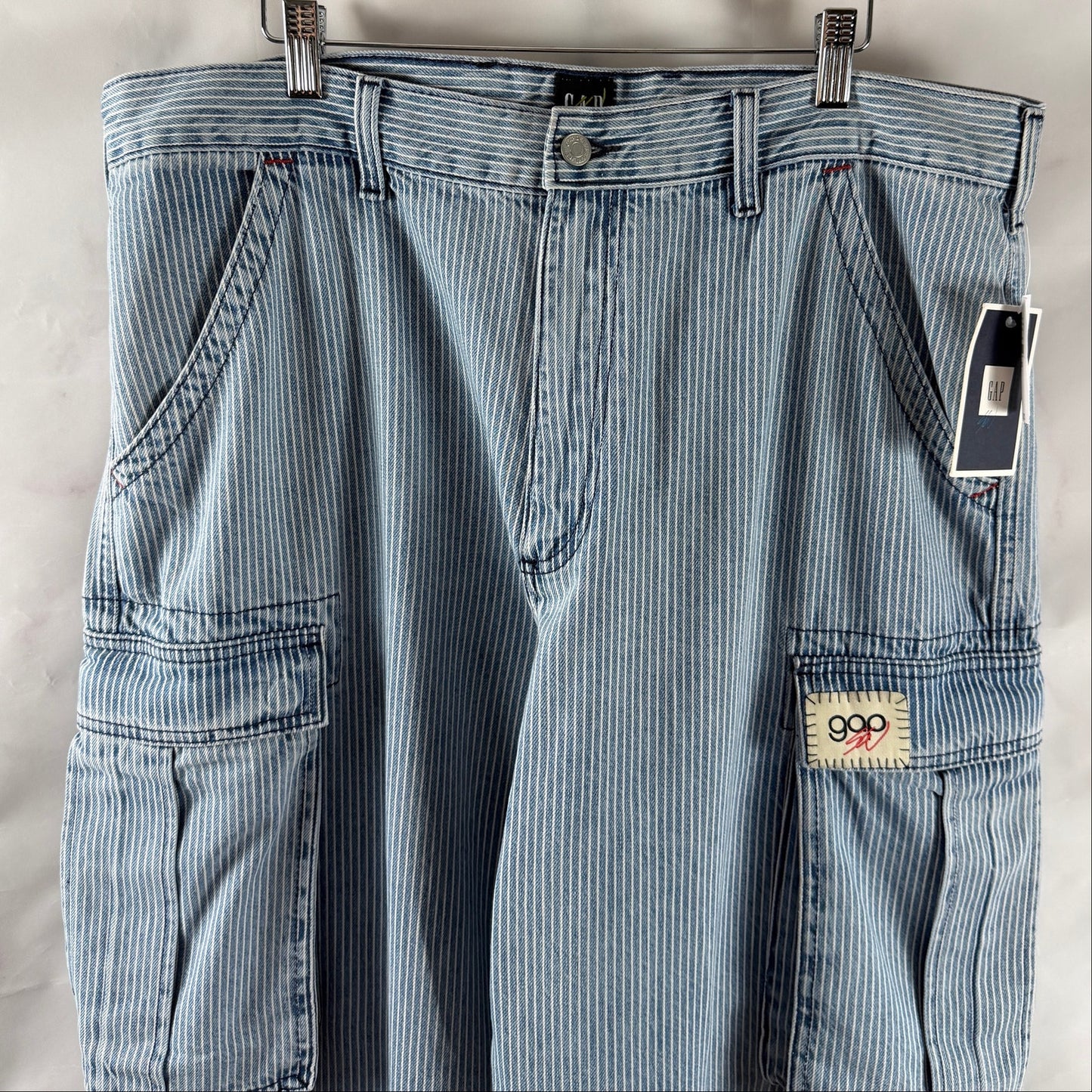 Sean Wotherspoon x Gap Railroad Stripe Cargo Baggy Denim